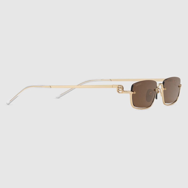 Rectangular-frame sunglasses - Image 2